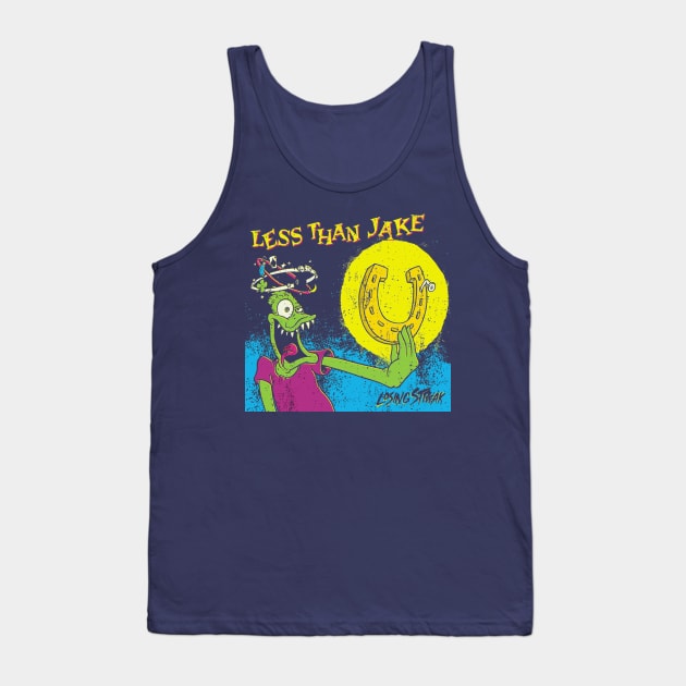 less than losing streak Tank Top by PrettyNeat Patterns